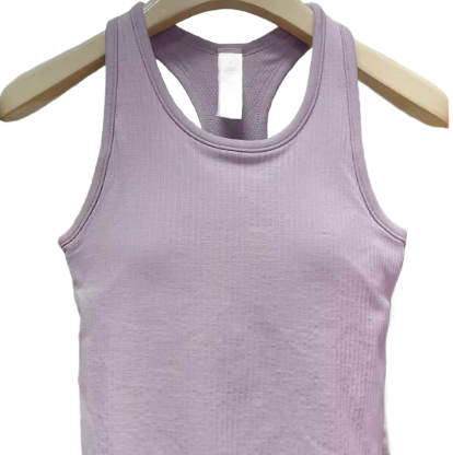 Padded Sports Bra Top - All-Purpose Sleeveless Fitness Shirt