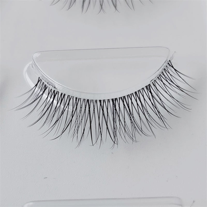 Fine stem transparent stem false eyelashes
