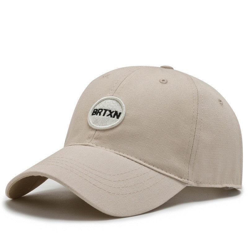 Korean style embroidered baseball cap for men and women