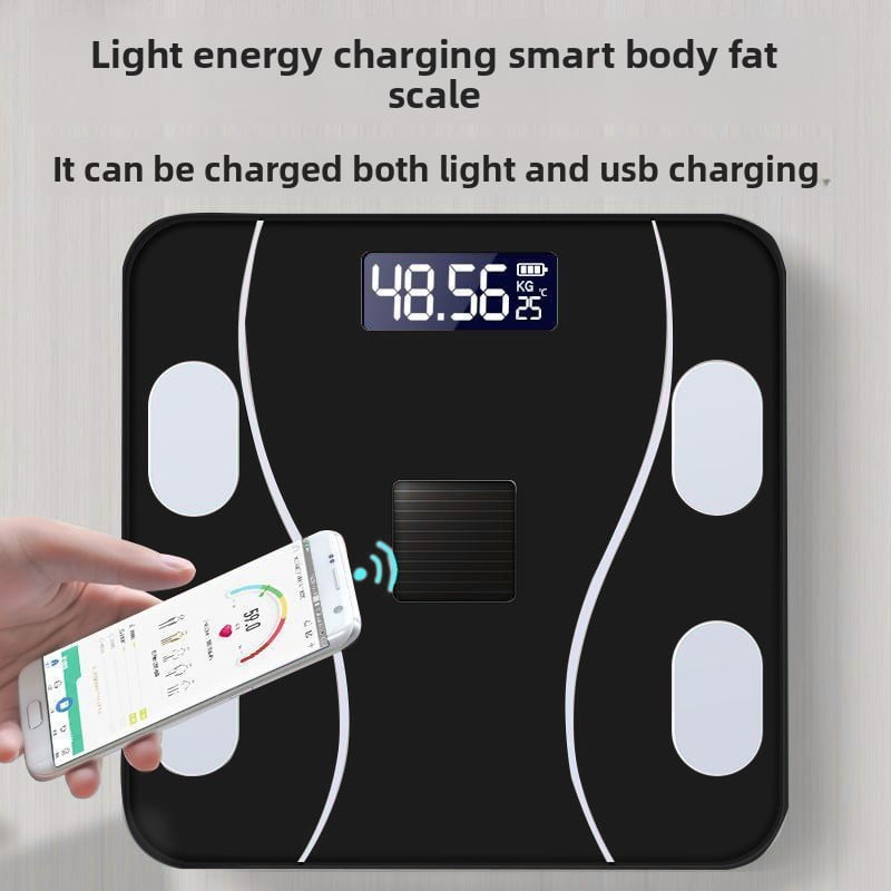 Smart Precision Bluetooth Rechargeable Mini Professional Home Body Weight Scale