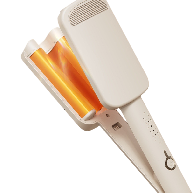 New French Egg Roll Curling Iron 32mm Deep U Water Wave Long-lasting and Hair-friendly
