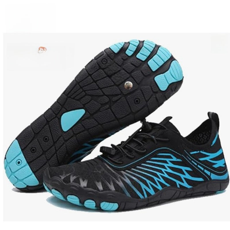 Wearing barefoot shoes with nails