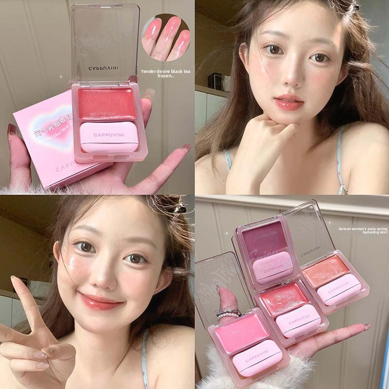 Natural hydrating Korean-style blush