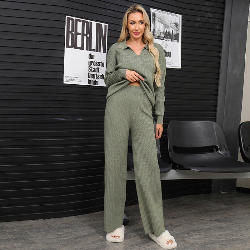Fall/Winter Casual Knitted Set