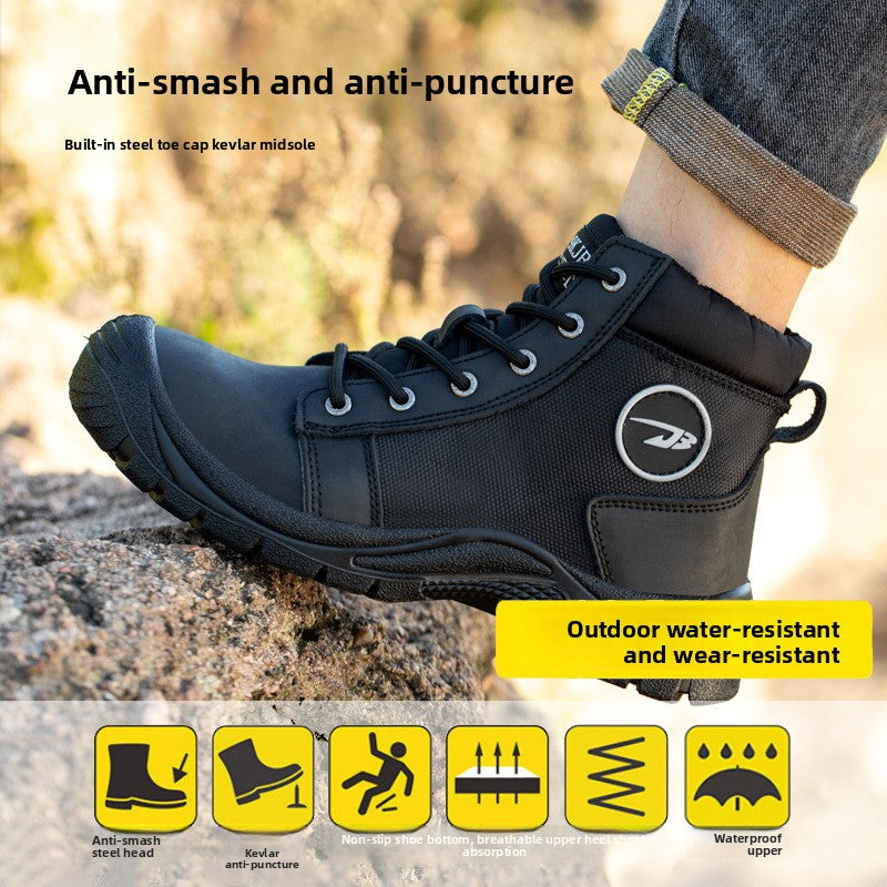 Labor protection shoes for construction site