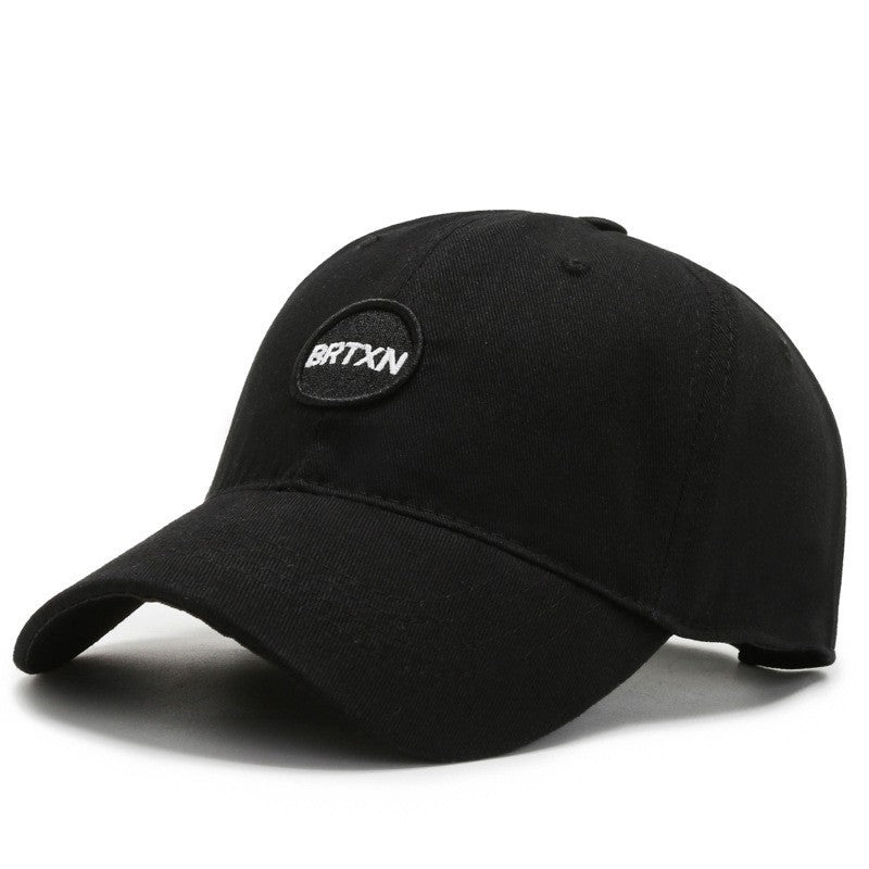 Korean style embroidered baseball cap for men and women