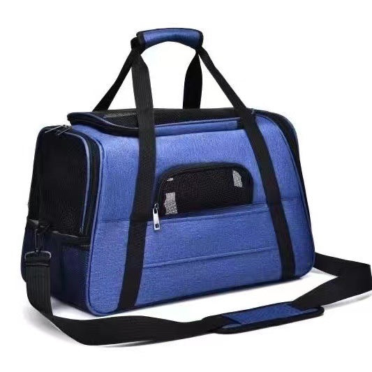 Portable crossbody pet bag