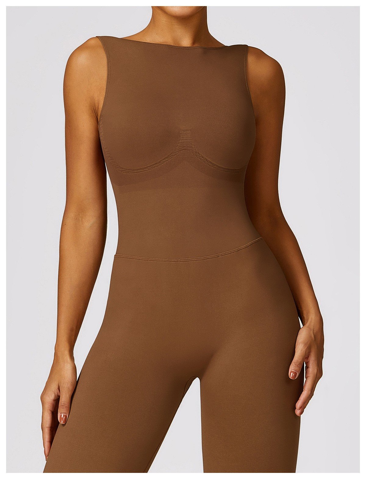 Backless fitness clothing