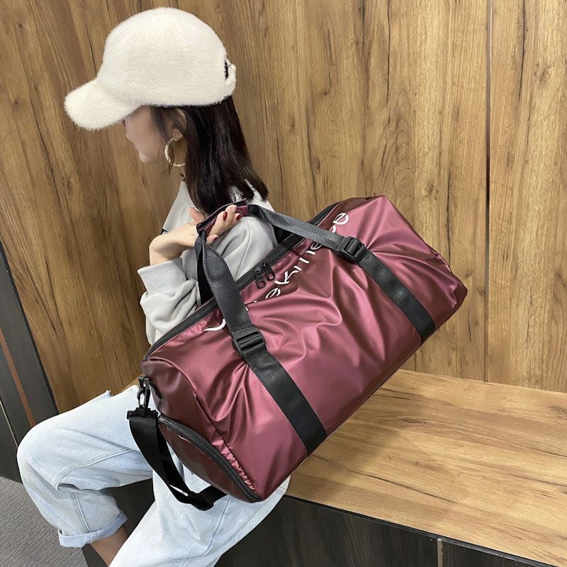 Fitness Bag Men's Dry and Wet Separate Storage Sports Bag Portable Luggage Bag Short-distance Travel Bag Women's Large Capacity Swimming Bag