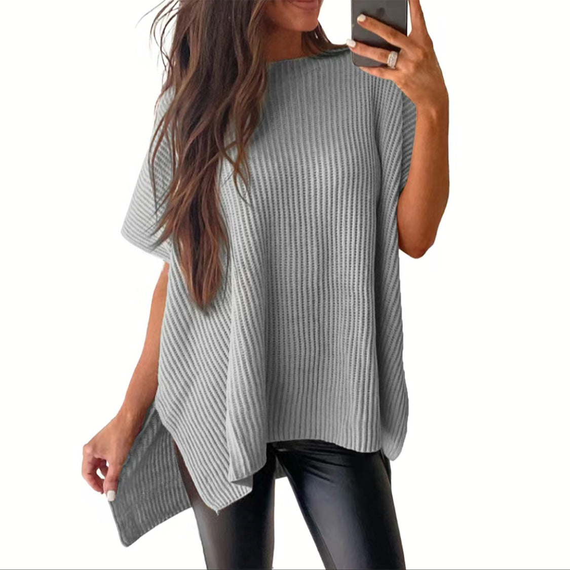 Womens Casual Drop Shoulder T-Shirt