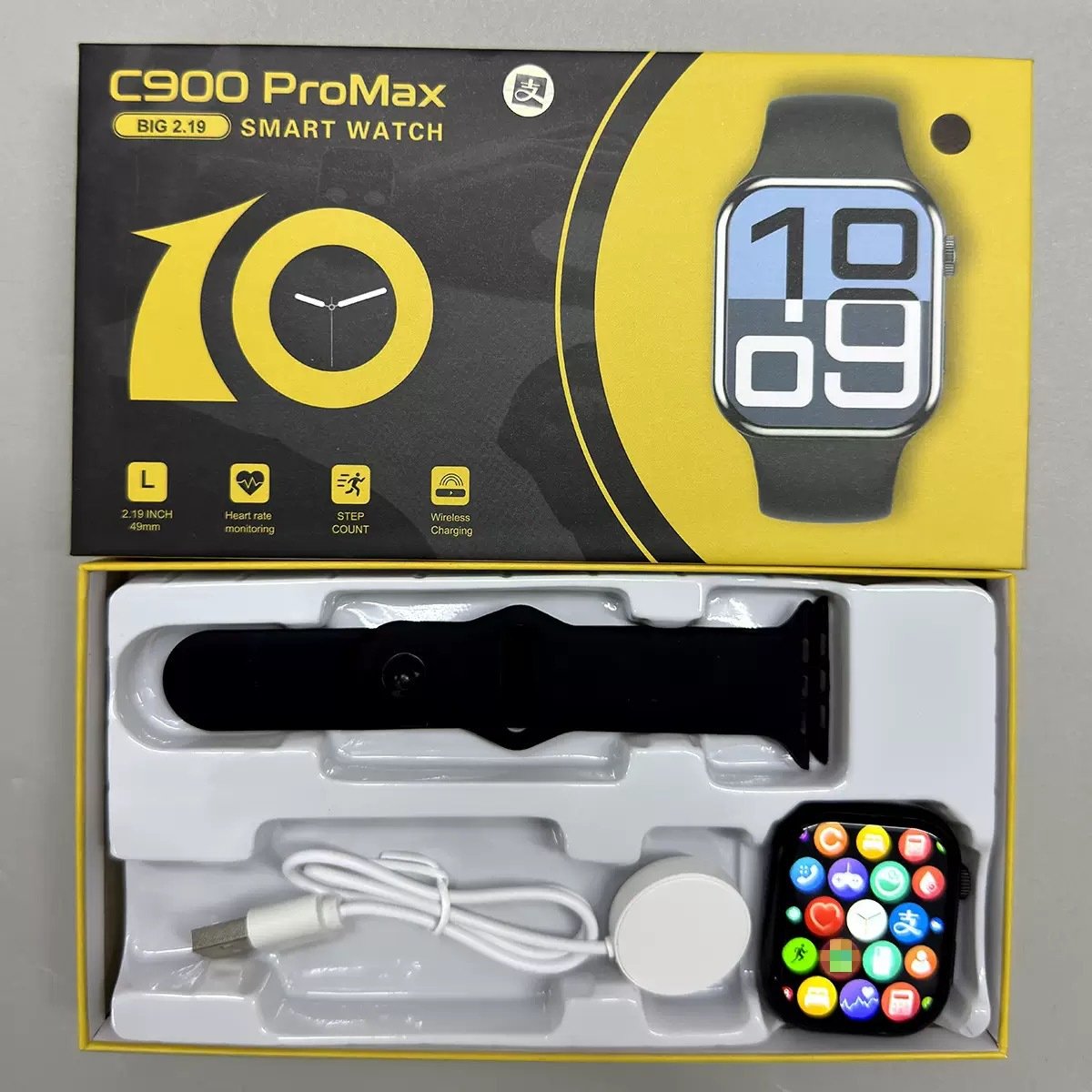 Bluetooth men's and women's sports step count heart rate watch