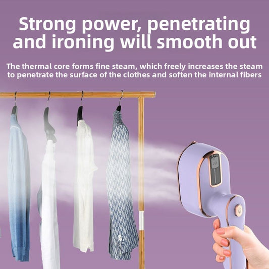 Dual-Use Steam Garment Steamer (Dry & Wet)