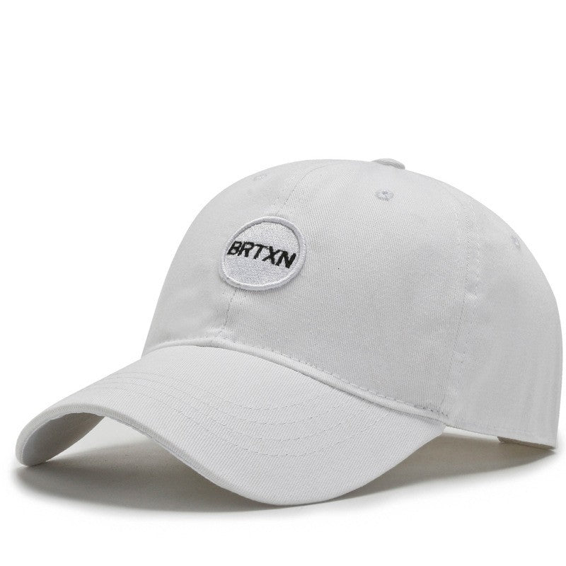 Korean style embroidered baseball cap for men and women