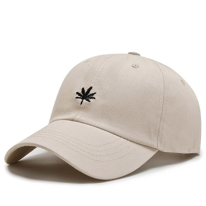 Korean style embroidered baseball cap for men and women