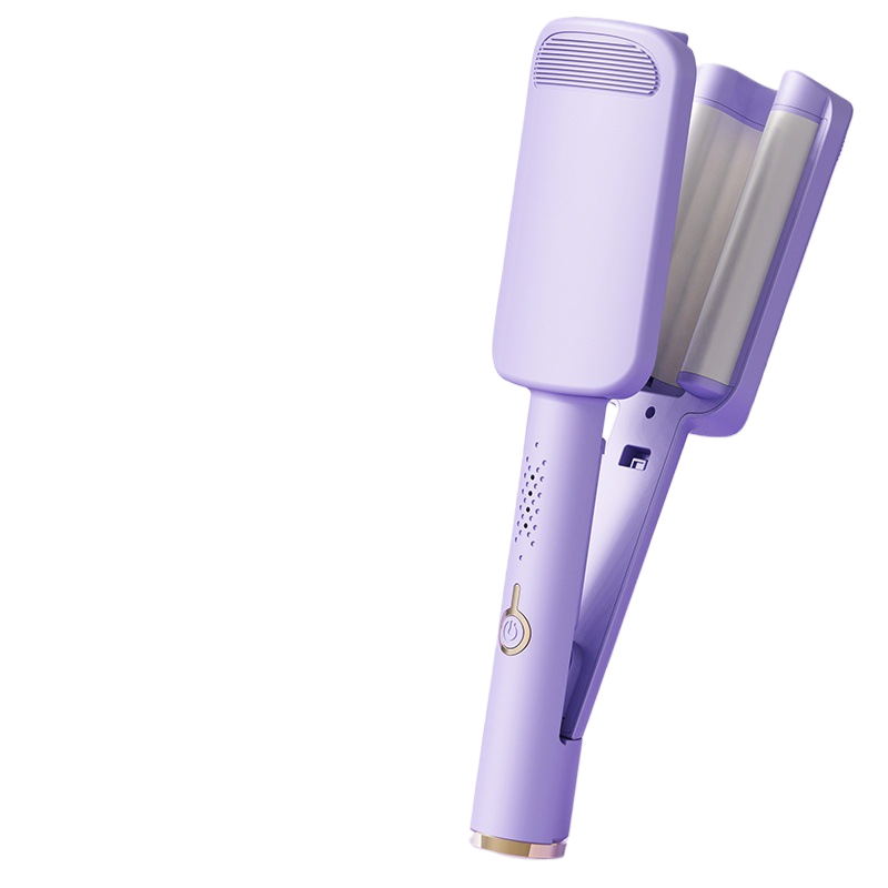 New French Egg Roll Curling Iron 32mm Deep U Water Wave Long-lasting and Hair-friendly