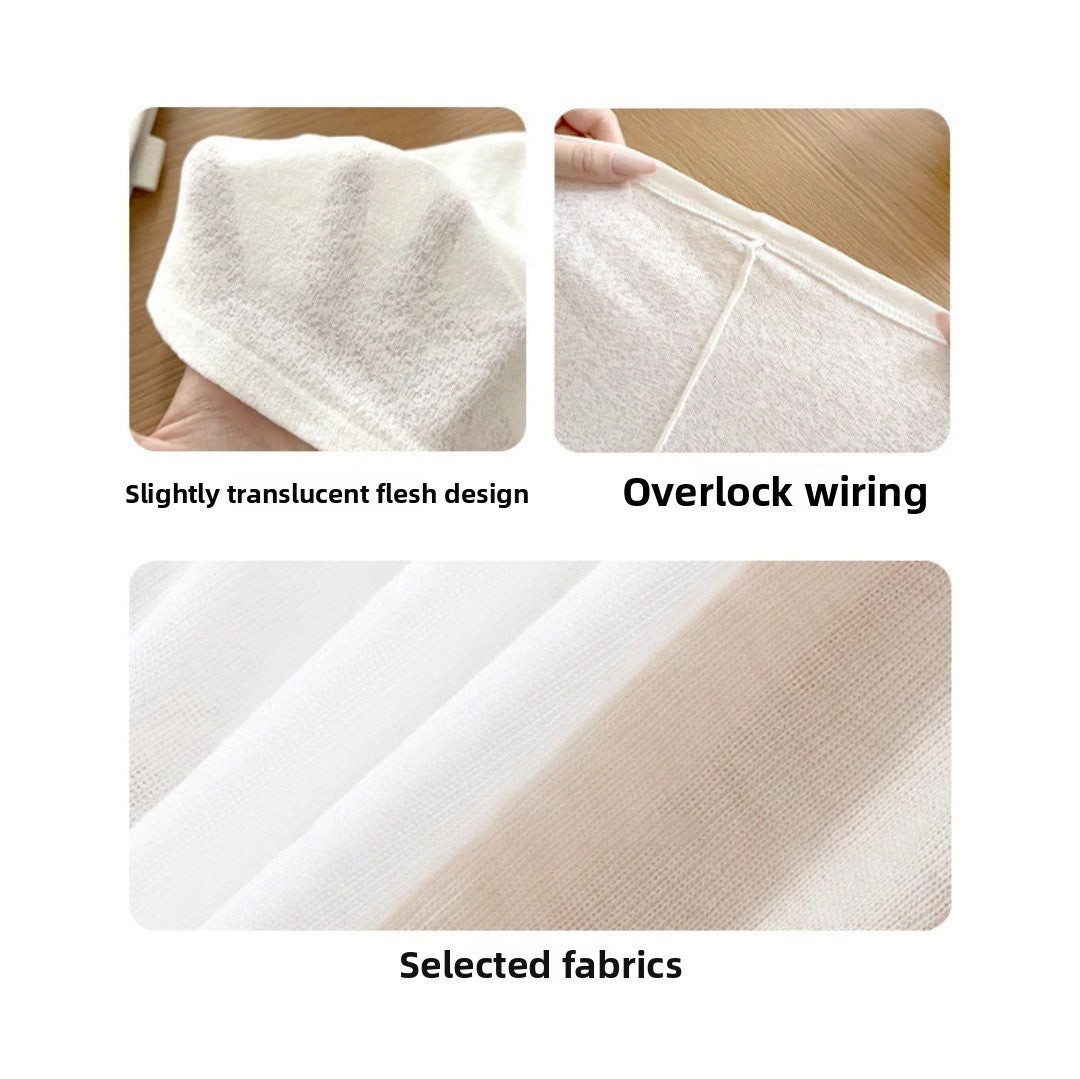 Long-sleeved knitted sweater for sun protection in summer