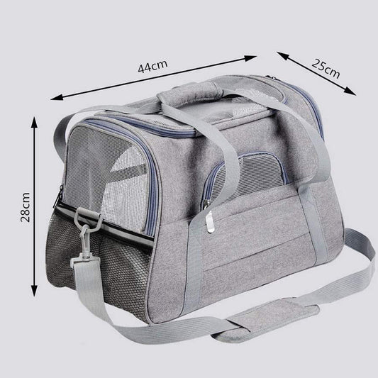 Portable crossbody pet bag