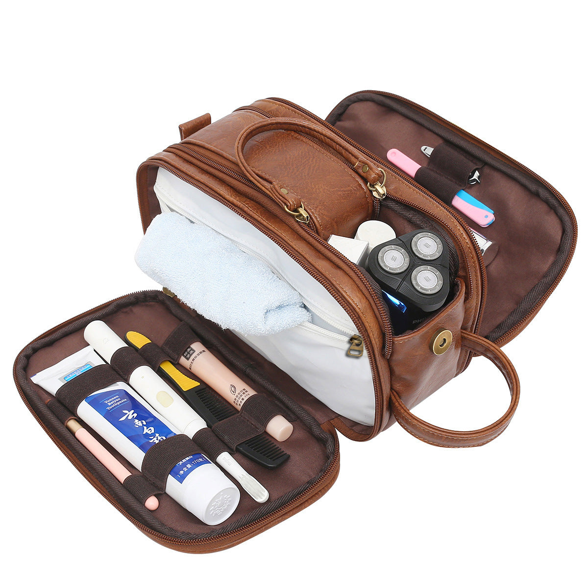 Travel packing toiletry bag
