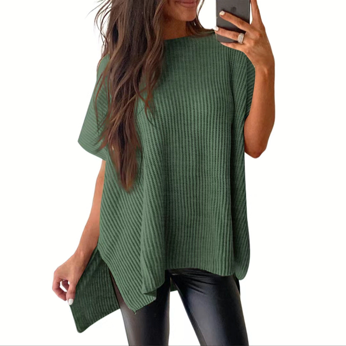 Womens Casual Drop Shoulder T-Shirt