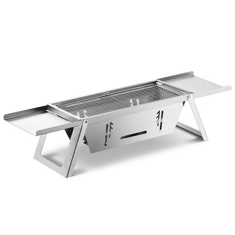 Portable Stainless Steel Foldable Charcoal Grill