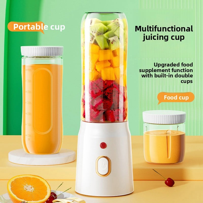 Portable Mini Blender Electric Juicer Cup Multi Functional Fruit Mixer for Home Use