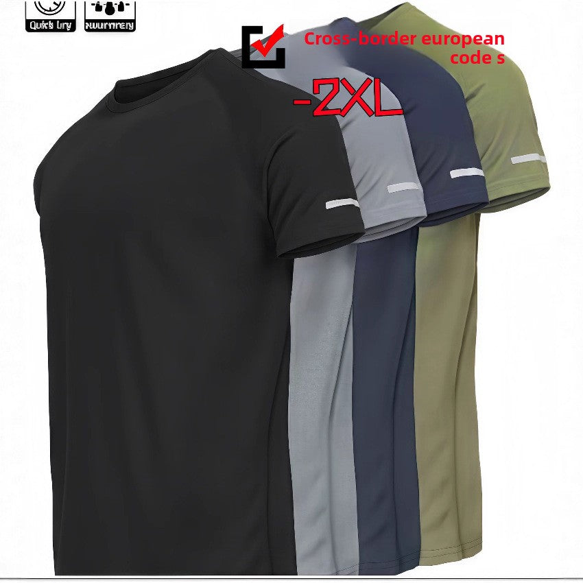 Quick-Drying Running Blue Football Training Fitness Casual Clothing