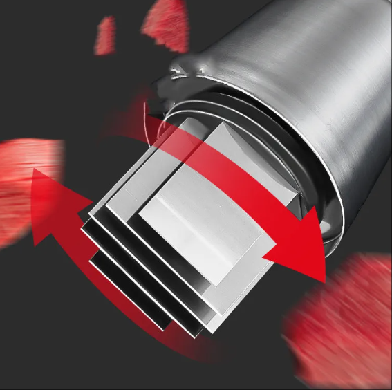 Press-type stainless steel pat knife kitchen vegetable cutter mashed garlic garlic masher manual garlic press artifact in stock