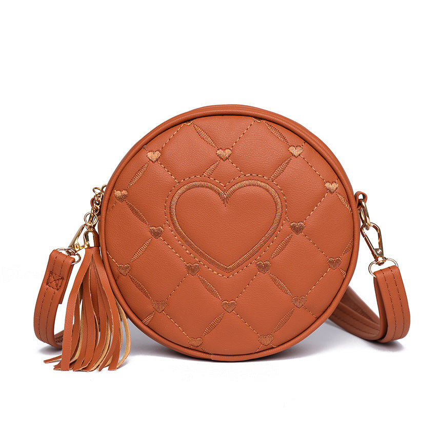 Crossbody bag - heart-shaped small bag