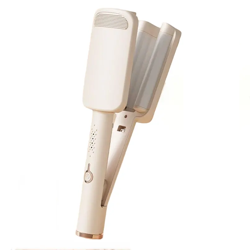 New French Egg Roll Curling Iron 32mm Deep U Water Wave Long-lasting and Hair-friendly