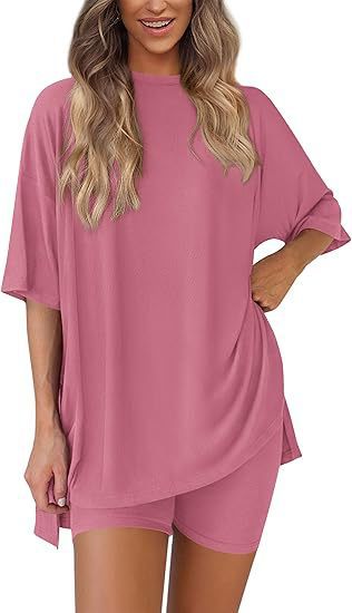 solid color loose pajamas women's clothing