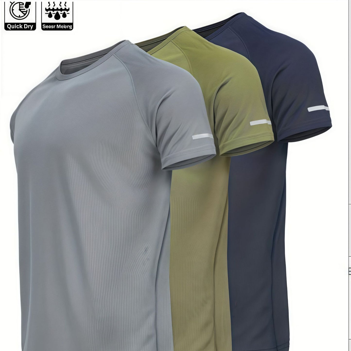 Quick-Drying Running Blue Football Training Fitness Casual Clothing