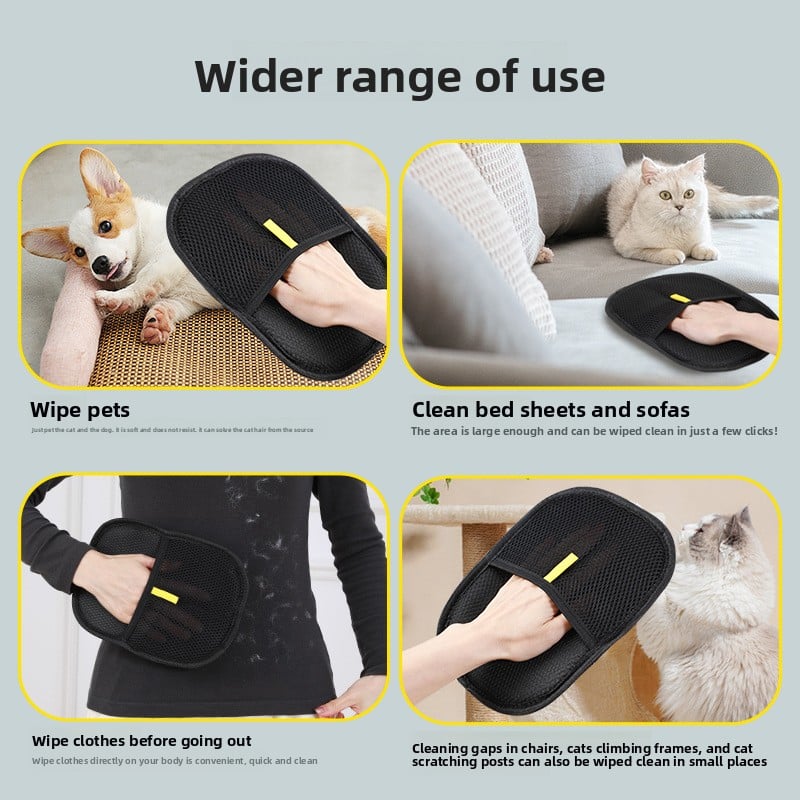 Cat Hair Cleaning Gloves
