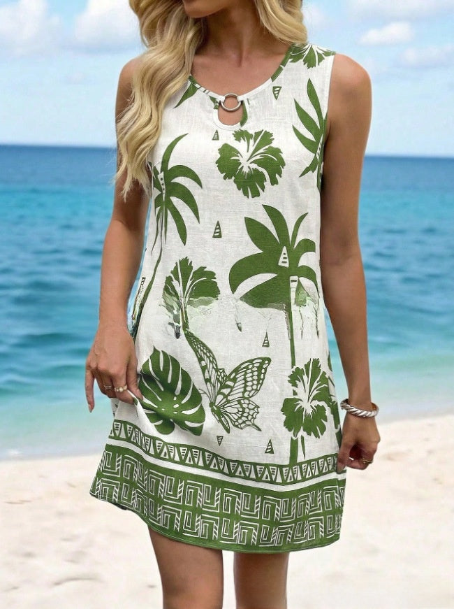 The Floral A-Line Dress