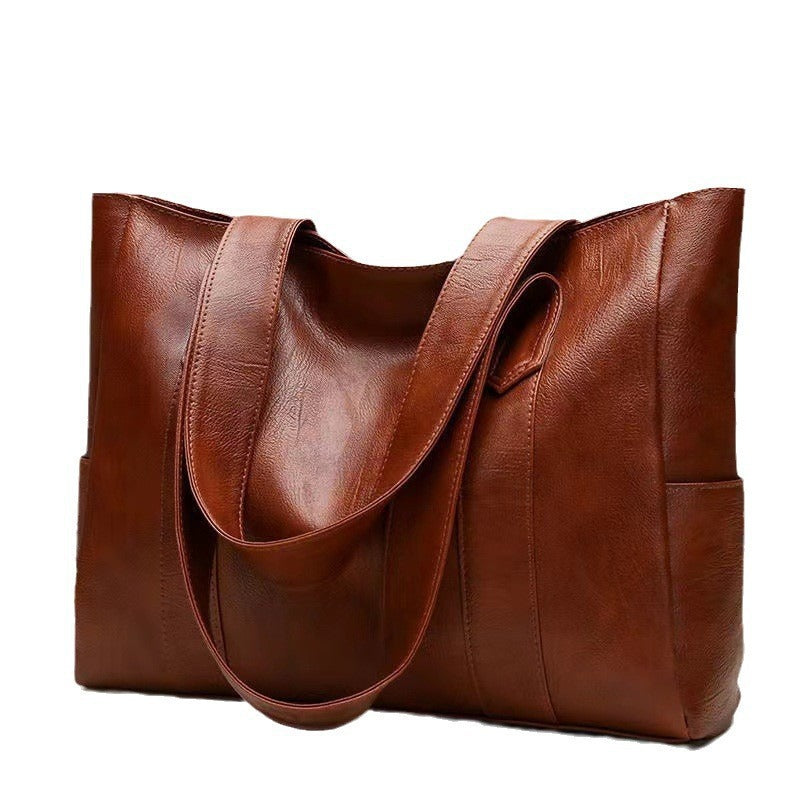 Soft leather women's bag, leather bag, shoulder bag