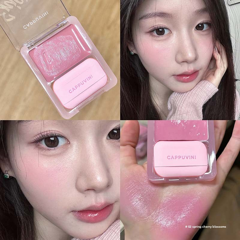 Natural hydrating Korean-style blush