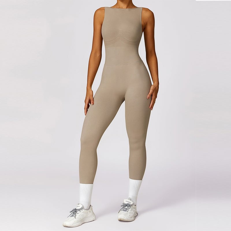 Backless fitness clothing