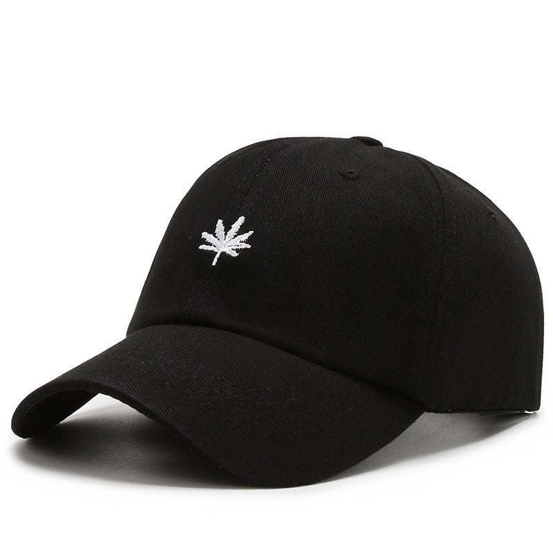 Korean style embroidered baseball cap for men and women