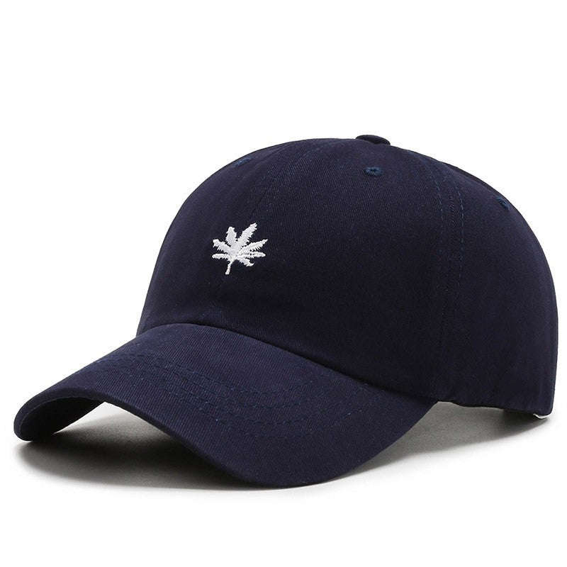 Korean style embroidered baseball cap for men and women