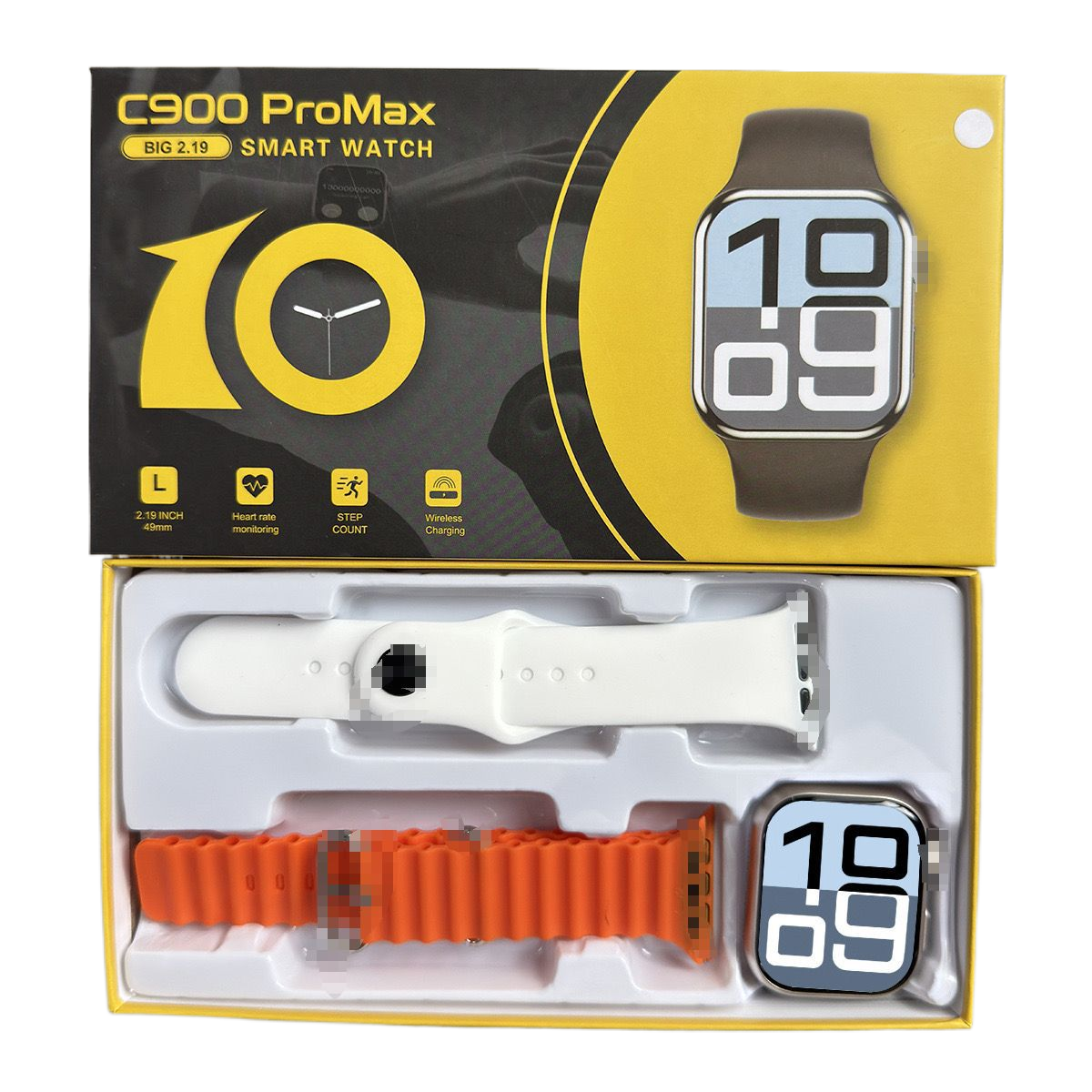 Bluetooth men's and women's sports step count heart rate watch